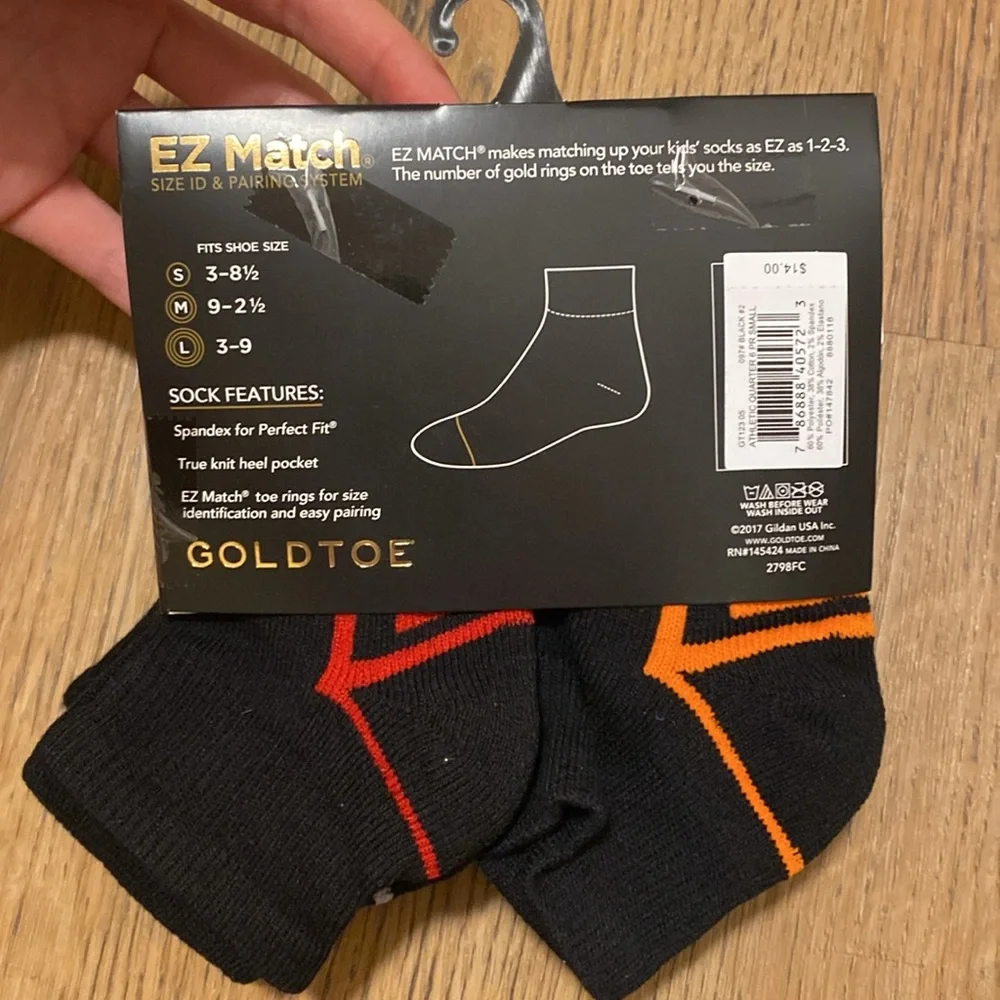 Gold toe Sport 6 Pack of Socks